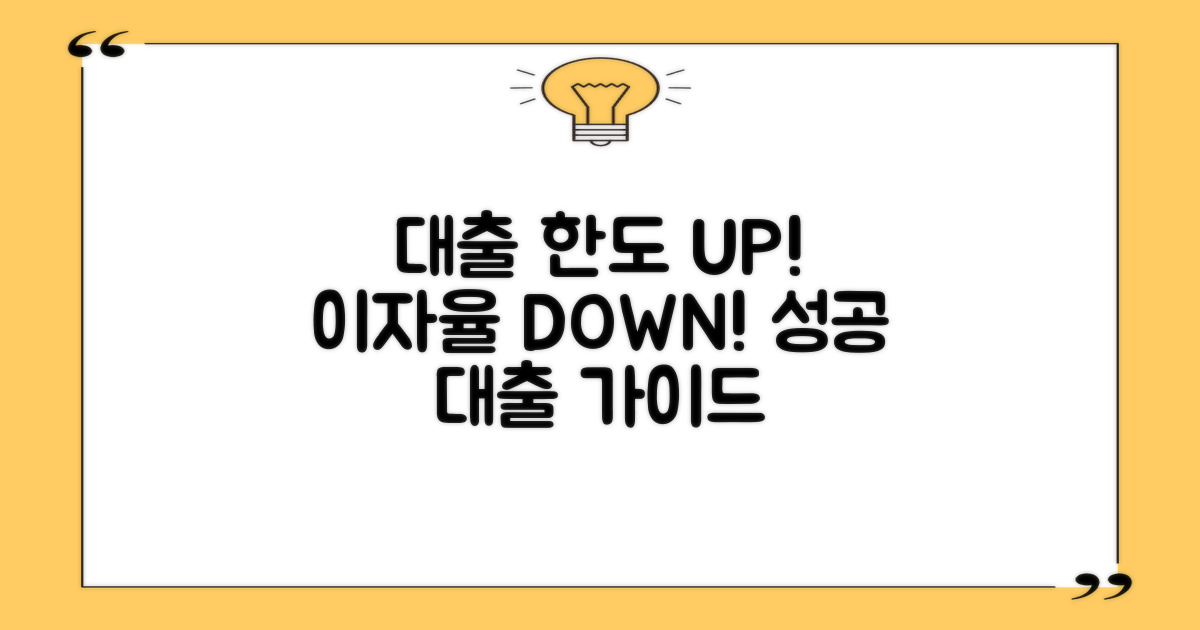 대출 한도와 이자율