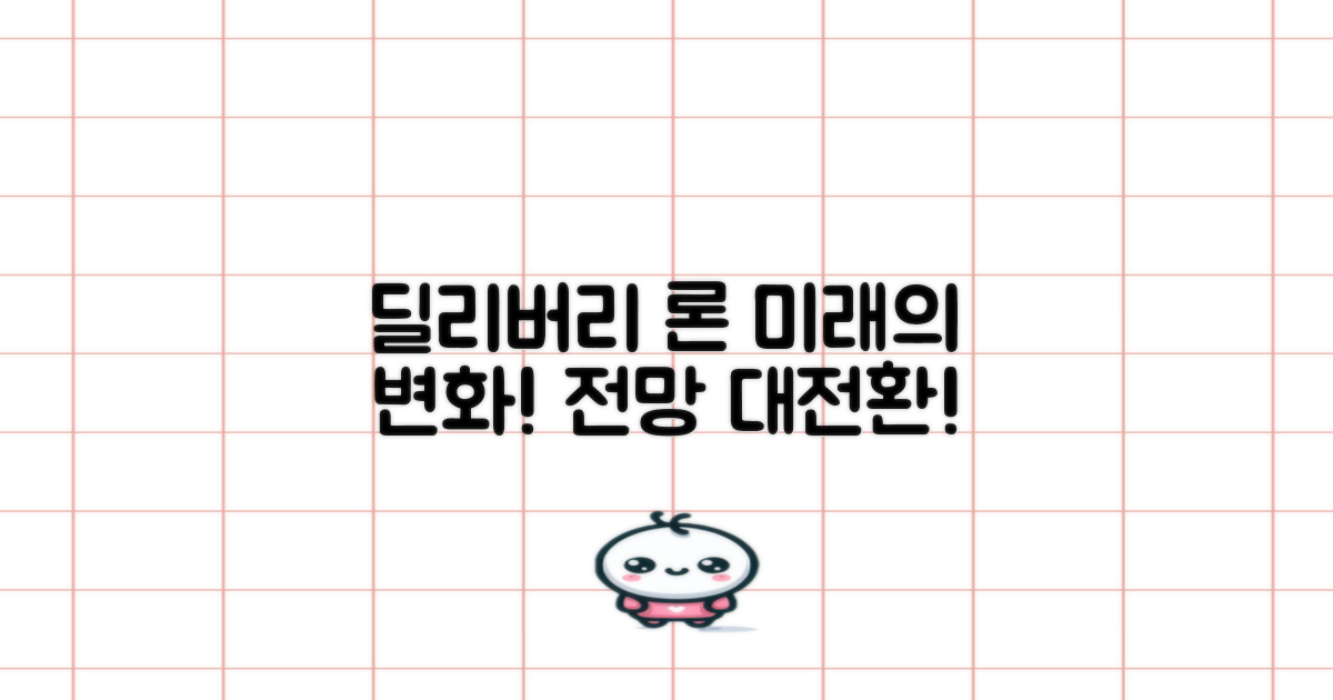 딜리버리 론 전망 변화